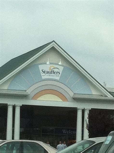 Stauffers rohrerstown rd. Specialties: Flowers, Trees, Shrubs, Fish, Ponds, Grills, Gift items, Decor Established in 1932. Stauffers of Kissel Hill's founder, Roy M. Stauffer, Sr., was born and raised on the Stauffer Fruit Farm in Warwick Township, a few miles southeast of Lititz. His father, Tilman, raised fruits and vegetables and sold them on the farm and to local stores. Some of the produce was peddled door to door ... 