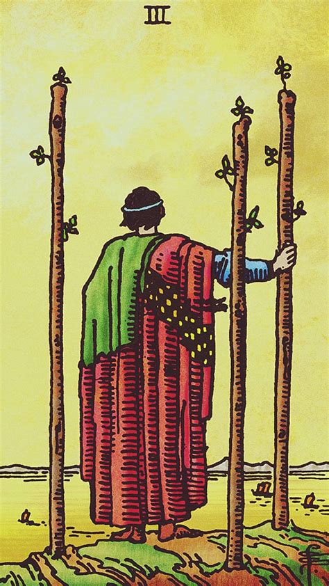 Staven in tarot
