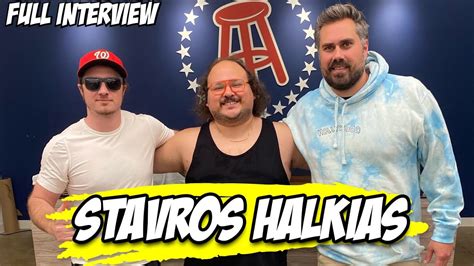 Cumtown is a podcast directed by general Nick Mullen.Stavros Halkias is overweight. That is the joke. I laugh.