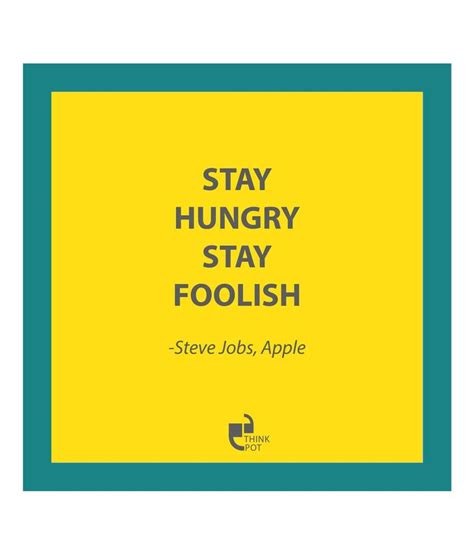 Stay Hungry Stay Foolish – Square Magazine