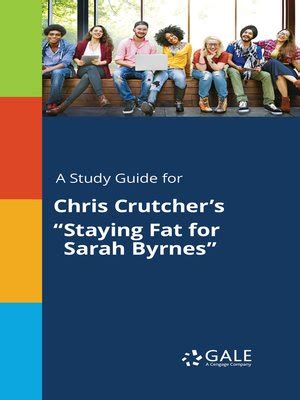 Staying fat for sarah byrnes study guide. - Physics for scientists and engineers 6th edition solution manual.