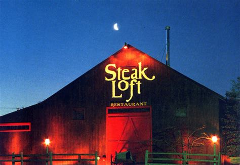 Steak loft. The Loft Steak and Chophouse . Monday - Thursday 11:30am - 9:00pm. Friday and Saturday 11:30am - 10:00pm. Sunday 12:00pm - 9:00pm 
