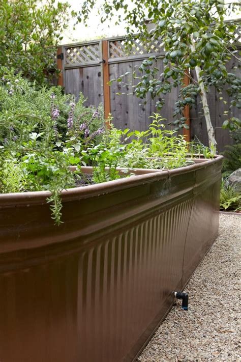 Steal This Look: Water Troughs as Raised Garden Beds