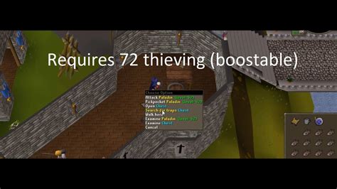 Thieving from the blood rune chests loca