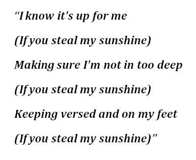Steal my sunshine lyrics. Things To Know About Steal my sunshine lyrics. 
