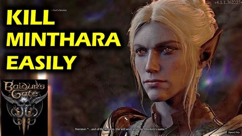 Stealth kill minthara. .