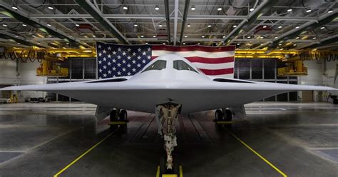 Stealth no more: Top secret B-21 bomber takes to the skies in California 