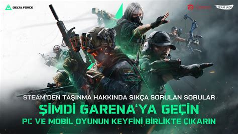 Steam'den, Garena® Delta Force Transfer Hizmeti. 