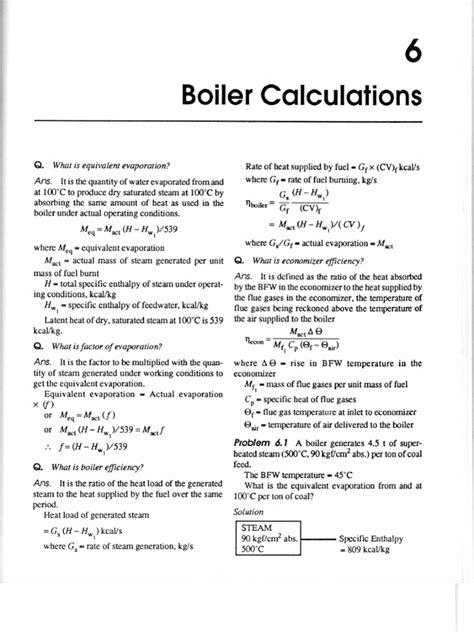 Steam Calculators Boiler Calculator pdf