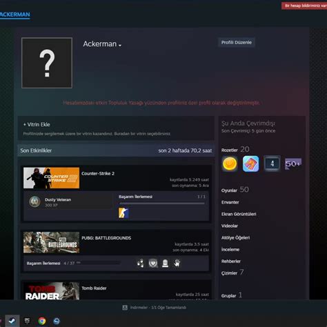 Steam Destek ve Vac Şikayetleri Şikayetvar. 