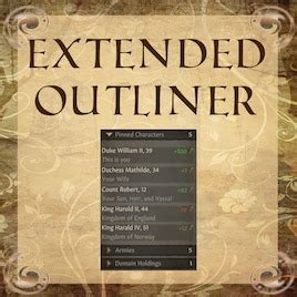 Steam Workshop::Extended Outliner