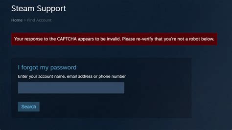 If you are trying to create a Steam account, and can't complete the process because there is no CAPTCHA or Country of Residence showing on the screen, try cl...