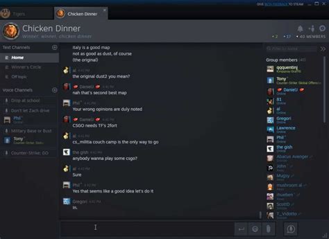 Steam chat down. Steam is the ultimate destination for playing, discussing, and creating games. Login Store Community Support Change ... form clans, chat in-game and more! With over 100 million potential friends (or enemies), the fun never stops. Visit the Community Experience Steam Hardware We created the Steam Deck and the Valve Index headset to ... 