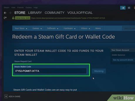 Steam gift card redeem.  To redeem a Steam Wallet Code on your account, please l...