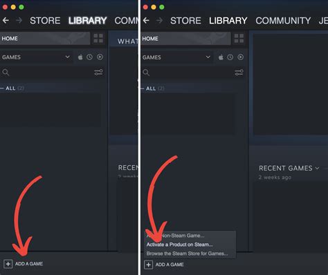 Steam how to redeem a game code or key