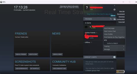 Steam invite not showing join button.  When I try the invite him the button ...