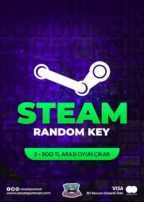 Steam random key en ucuz