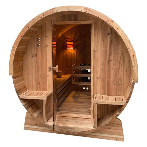 Steam saunas for home. At the end of the day, steam saunas are great for improving skin hydration (an important factor in supporting skin health) but full-spectrum infrared saunas offer specific benefits, including improved collagen production and increased skin resilience (to protect against UV damage) that steam saunas can’t offer. 4. 
