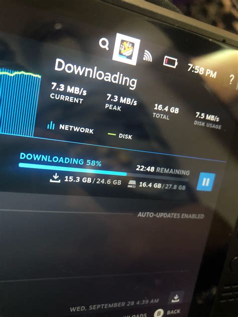 Download speeds on steam are much slower than speedtests. I just ran a speed test and it said 896.31 mbps download speed, 947.55 upload speed, and ping of 1ms (Ping isn't usually like that). Even with speeds like that steam downloads at about 5 mb, sometimes drops to 0 and other times will spike to about 20 for a few seconds..