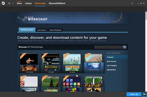 Steamapps workshop. Check Workshop folder for items downloaded while the app was closed... Download all missing new files to the game folder. Move files in the Workshop folder into the game folder. Delete unsubscribed files (unless it’s part of another thing you’re subscribed to). Reload resources. 