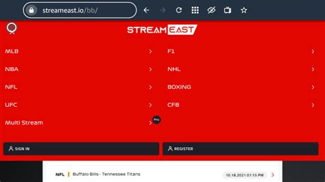 Steameast io. streameast. xyz; streameast. io; Since this site offers free services to the users, there are often issues of piracy faced by these websites as the content is streamed without the consent of the owner. ... This website is completely free and is one of the best alternatives to StreamEast due to its user-friendly interface. A user can easily find ... 