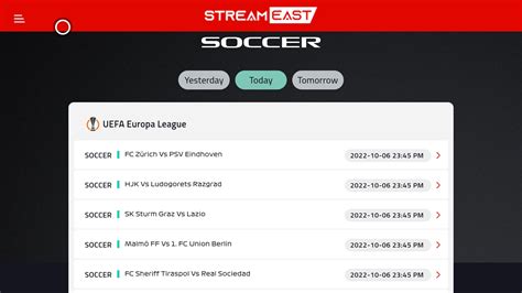 Steameast xyz. Streameast.xyz is an online streaming platform that allows users to access a wide range of content, including movies, TV shows, sports events, and more. It has … 