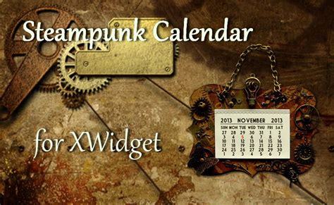 Steampunk Calendar