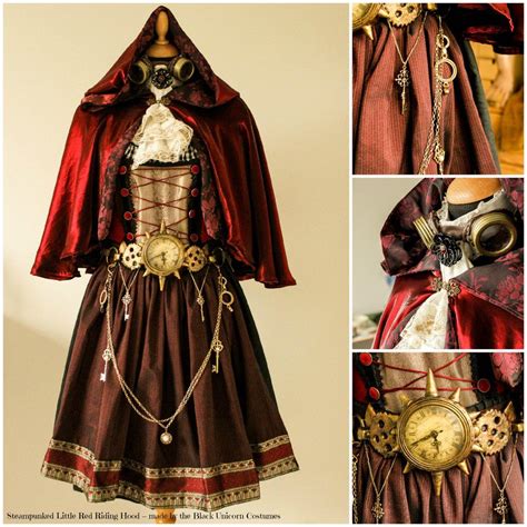 Steampunk Little Red Riding Hood Costume: A Timeless Classic