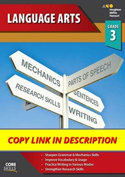 Download Steckvaughn Core Skills Language Arts Workbook Grade 3 By Steckvaughn