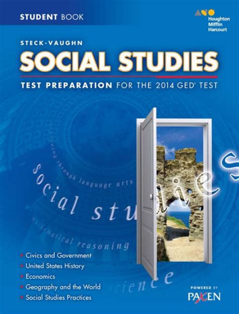 Full Download Steckvaughn Ged Test Preparation Student Edition Social Studies 2014 By Steckvaughn
