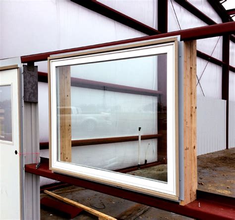 Steel Building Window Installation Metal Building Windows