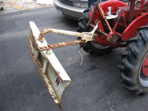 Steel T post straightener - Farmall Cub