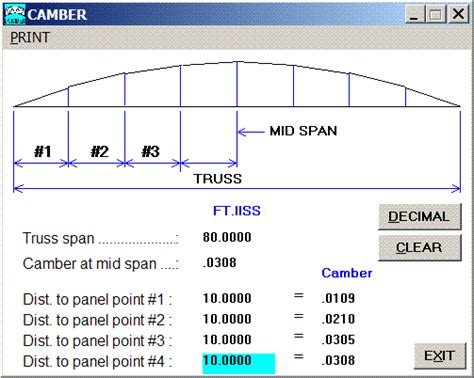 Steel beam camber calculator.  Explanation Calculation Example: Camber is t...