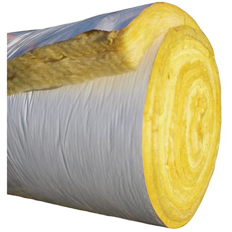 Steel building insulation. Metal Building Insulation Standard steel building white vinyl back insulation is composed of inorganic glass fibers which are bonded with a thermoset resin to form a uniformly textured blanket style insulation. These flexible blankets are provided in rolls and are laminated on one side with a heavy white vinyl vapor barrier, which is an ... 