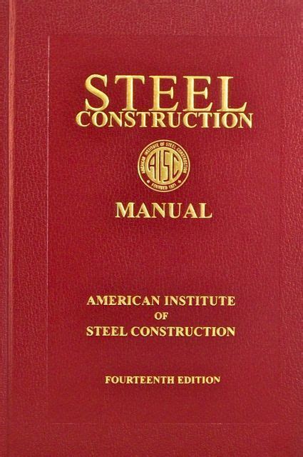 Steel construction manual of the american institute of steel construction 5th edition. - Lettere di g.l. bianconi al marchese filippo hercolani ....