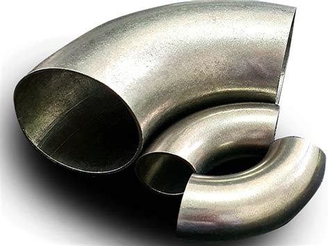 Steel pipe elbow. .  ...