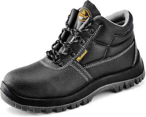 Steel toe boots amazon. Thorogood American Heritage 11” Steel Toe Wellington Boots for Men - Premium Full-Grain Leather, Slip-Resistant Heel Outsole and Comfort Insole; EH Rated. 24. $14995. FREE delivery Thu, Jul 20. Or fastest delivery Wed, Jul 19. 