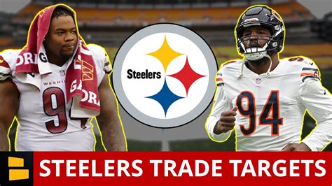 Steelers trade. Jan 22, 2567 BE ... The Pittsburgh Steelers have had a trade idea tossed out that makes maybe zero sense. Meanwhile, a Bengals star wide receiver hints at ... 
