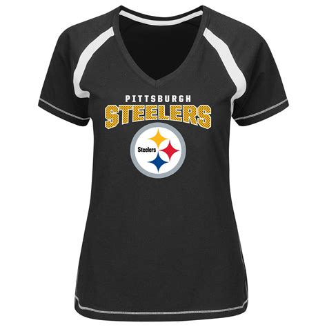 1-48 of over 2,000 results for "pittsburgh steelers womens apparel" Results Price and other details may vary based on product size and color. Geneisteck Womens City Classic Football Fans V Neck Soft & Warm Sweatshirt Hoodie Pollover - Black & Yellow 14 $4999 FREE delivery Mon, Feb 26 Overall Pick +21 Team Fan Apparel. Steelers women's wear