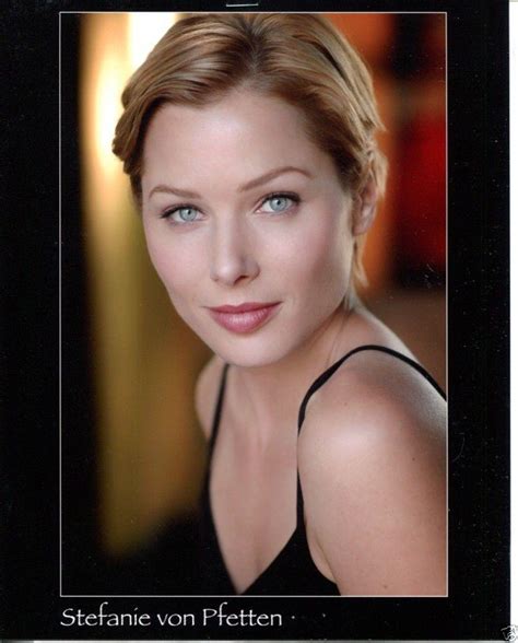 Stefanie von pfetten nude. .  ...