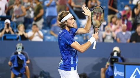 Stefanos Tsitsipas Sets up Cincinnati Semifinal Clash Against Alexander …