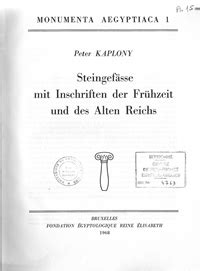 Steingefässe mit inschriften der frühzeit und des alten reichs. - Tipler and mosca 6th edition solutions manual.