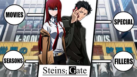 Steins gate watch order r. Absolutely. Finish the original Steins;Gate first. For me I watched the OVA followed by the movie, then 23B and Steins;Gate 0. That would be the release order, which is genuinely quite good. If you want bonus points for emotional payoff, rewatching 23-24, followed by OVA might be good after Steins;Gate 0. Much to go my friend! 