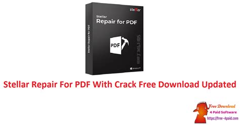 Stellar Repair For PDF 3.0.0.0 With Crack 