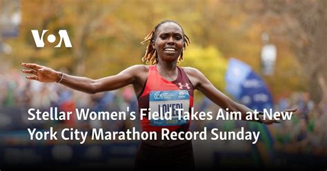 Stellar women’s field takes aim at New York City Marathon record on Sunday