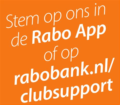 Stemmen rabobank clubsupport