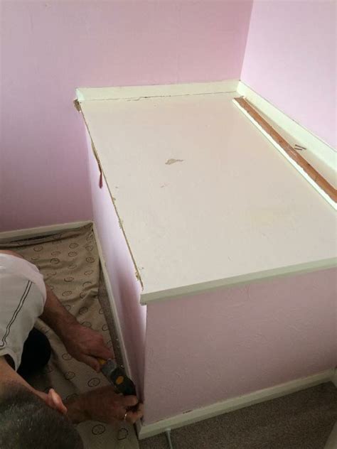 Step 1: Removing the bulkhead. Box room beds, Box room …