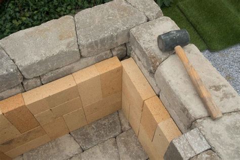 Step By Step How To Build A Stone Fireplace How we Built Our Outdoor