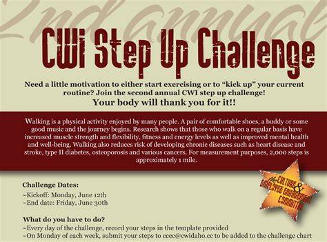 Step Challenge Email Template