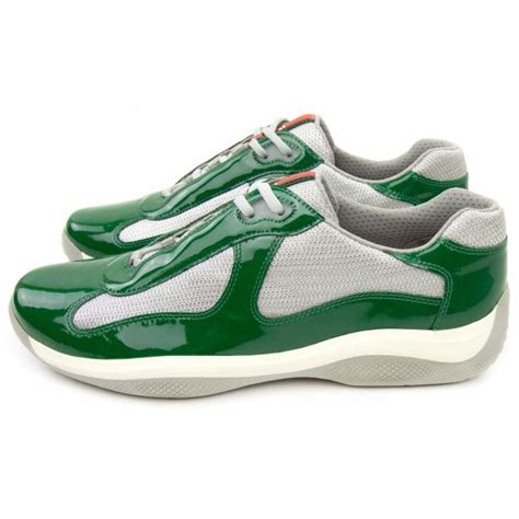 Step Into Style with Prada's Enchanting Green Sneakers